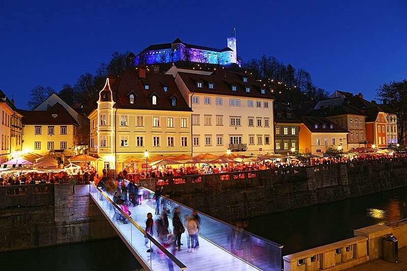 File:Ljubljanica banks night.jpg