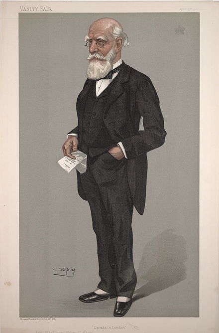 Lord Strathcona, referred to as "Uncle Donald" by King Edward VII in reference to his philanthropy. He was a first cousin of Lord Mount Stephen.