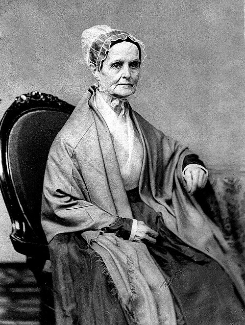 Lucretia Mott used Bible passages to answer those who argued for women's subservience.