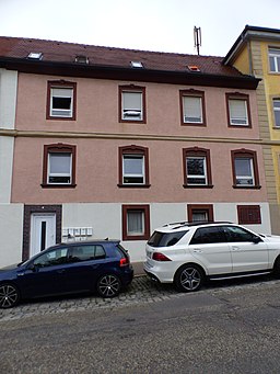 Ludwigsburg, Mömpelgardstraße 2, Ehemaliger Ökonomieflügel von Wohnhaus Frisonis