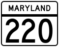 MD Route 220.svg