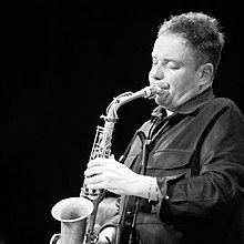 Maciej Obara performing in 2020