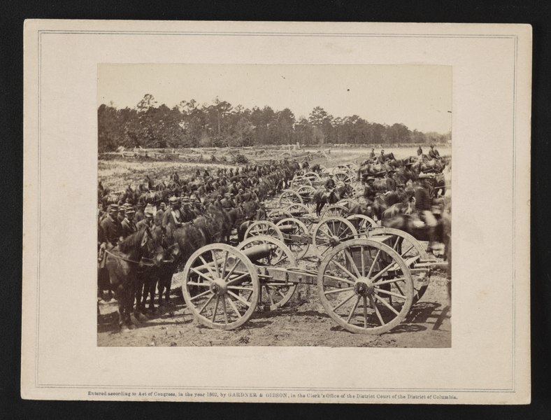 File:Maj. Robertson's Battery of horse artillery, near Richmond, June, 1862 LCCN2014646911.tif