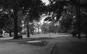 1938 год. К этому времени Холм майора превратился в ухоженный городской парк.