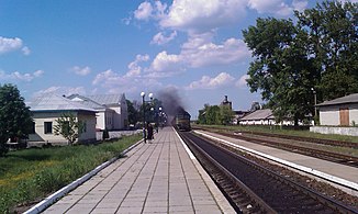 Загальний вигляд станції Малинськ