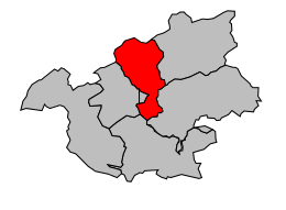 Canton de Vitry-le-François-Est - Carte