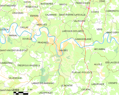 Caors: Etimologia, Geografia, Eraldica