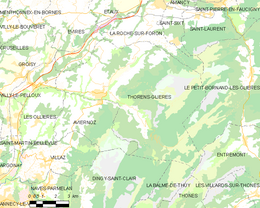 Thorens-Glières - Localizazion