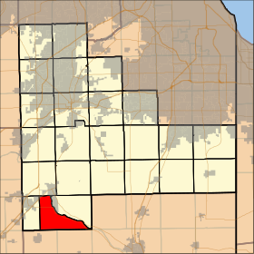 Localização de Custer Township