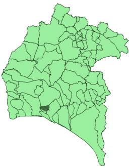 Aljaraque - Localizazion