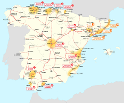 Mappa dei sistemi Cercania in Spain.png