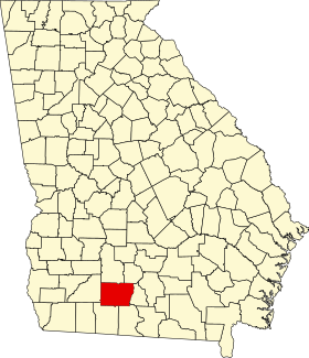 Lage von Colquitt County