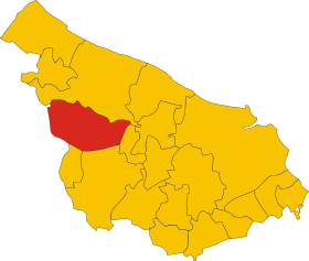 Localização de Ceglie Messapica