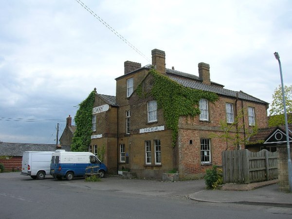 The former Railway Hotel, which stood opposite Martock station