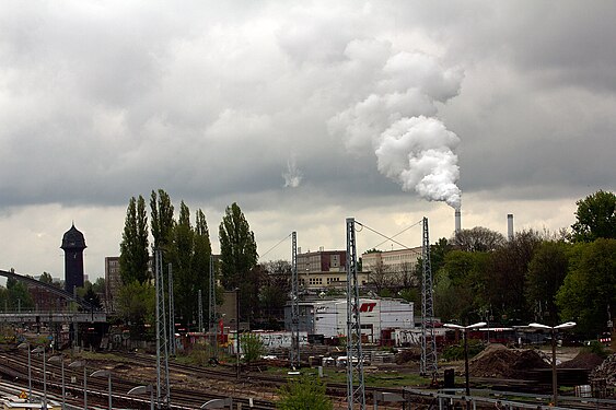 When the smog meets the clouds, Berlin, 2014