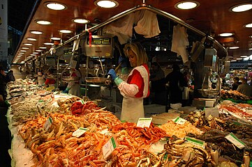 Català: Parada de peix English: Fish stall