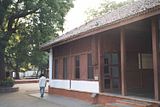 Front view of Mahatma Gandhi's House