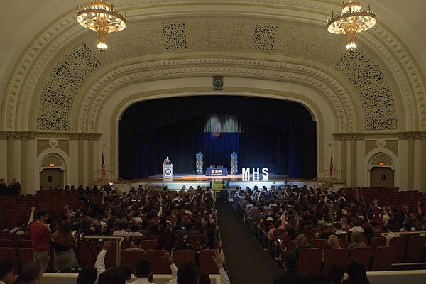 U.S. Secretary of Education John King Jr. speaks at Miami High School, 2016