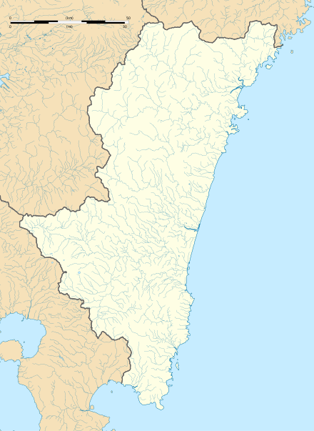 RJFM is located in Miyazaki Prefecture