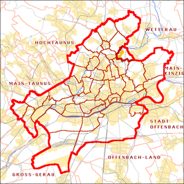 Kaart van Berkersheim