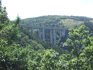 Molesbach valley bridge