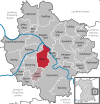 Lage der Gemeinde Moos im Landkreis Deggendorf