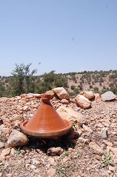 File:Moroccan Amazigh tajine in natural.JPG