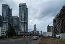 Moscow, western segment of Khodynsky Boulevard (31377172821).jpg