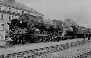 NSB Class 49 class of 7 Norwegian 2-8-4 locomotives