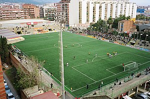 The city-campground Narcís Sala before the 2010 renovation