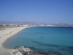 La spiaggia di Aghios Pprokopios