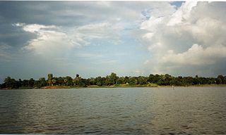 <span class="mw-page-title-main">Rudrasagar Lake</span> Lake in Tripura, India