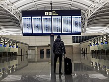 L'intérieur du terminal 4