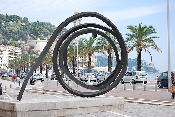 Street Sculpture in Nice France