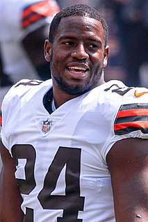 Nick Chubb American football player (born 1995)