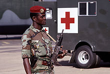 A member of the FAN Parachute Company, 1988. Niger soldier-89-07307.JPEG