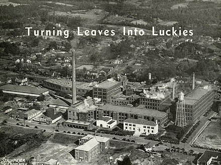 American Tobacco Company plant in Reidsville c. 1937