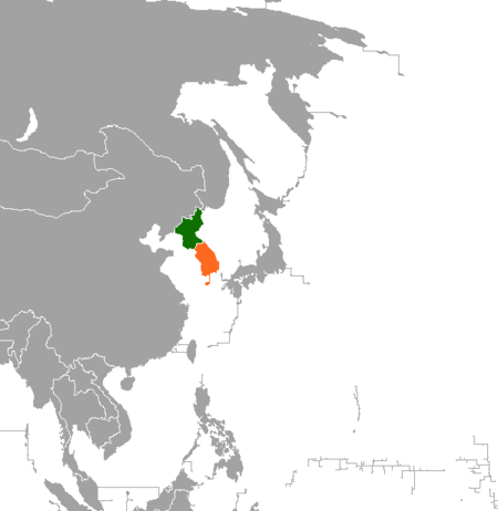 North Korea South Korea Locator.png