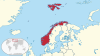 Norway in its region.svg