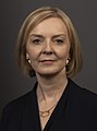 Liz Truss, née le 26 juillet 1975 (48 ans), Première ministre en 2022.
