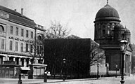 Old Berlin Stock Exchange and Berlin Cathedral 1887.jpg