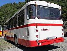 SH 110 Standard-Linienbus; Heckansicht
