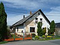 English: House No 7 in the village of Opálka, part of the town of Strážov, Klatovy District, Czech Republic Čeština: Dům čp. 7 ve vsi Opálka, součásti města Strážov, okres Klatovy