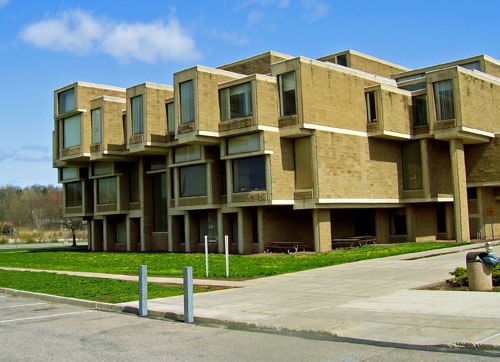 The Orange County Government Center in Goshen, N.Y., designed by Paul Rudolph.