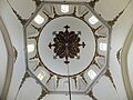 The dome over the central court