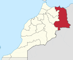 Oriental in Morocco (northern+claims hatched).svg