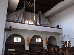 Ormesheim Pfarrkirche St. Mauritius Innen 04.JPG