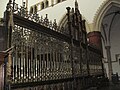 Choir gate of Sint-Bavokerk
