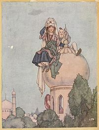 Page facing 256 of Andersen's fairy tales (Robinson)