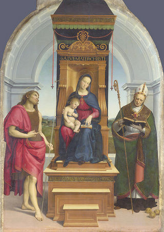 <i>Ansidei Madonna</i> Painting by Raphael